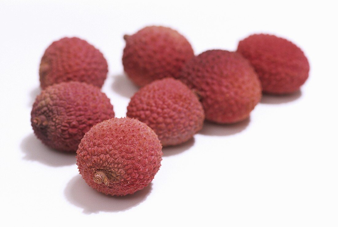 Mehrere Lychees