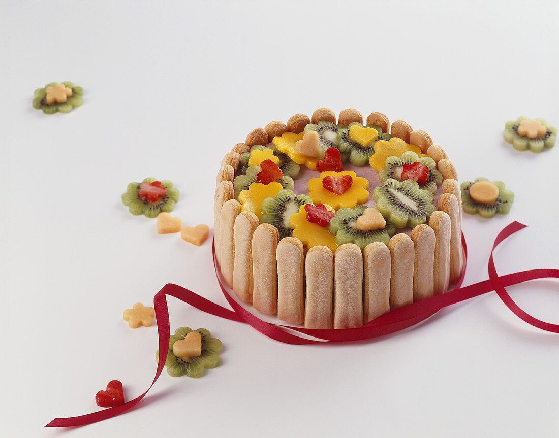 Erdbeer-Tiramisu-Torte zum Muttertag