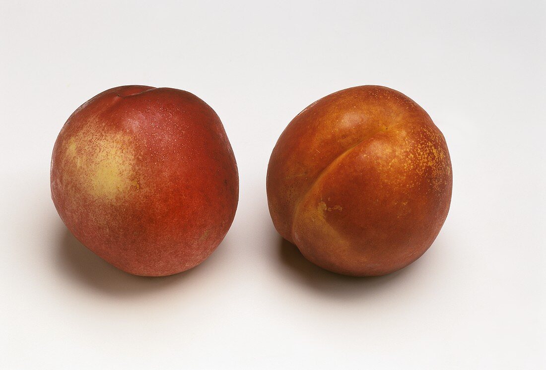 Two nectarines