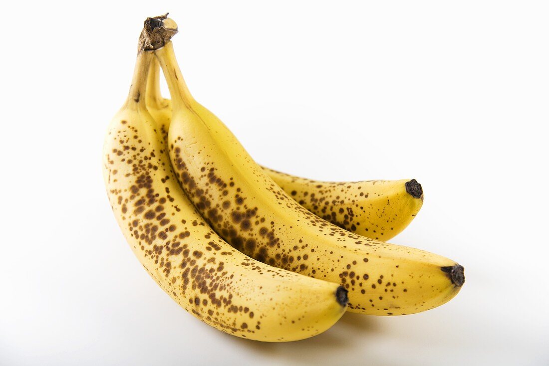 Drei überreife Bananen