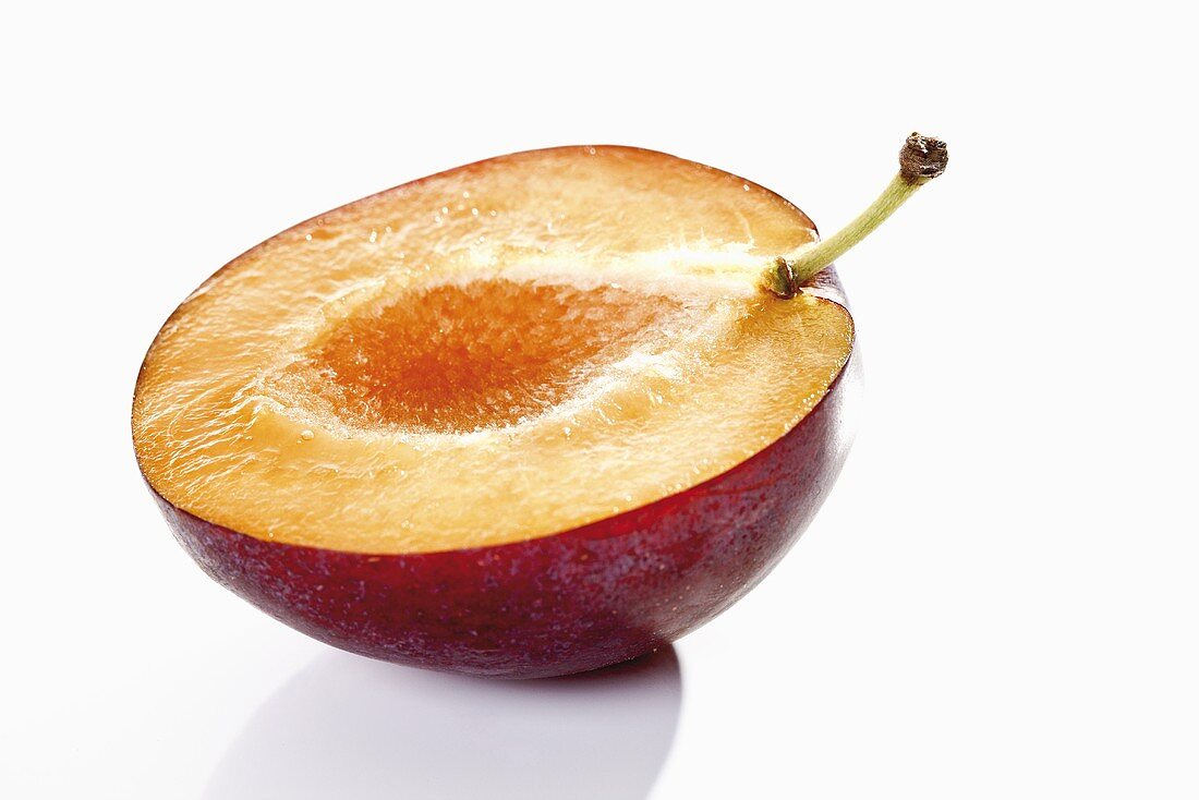 Half a plum