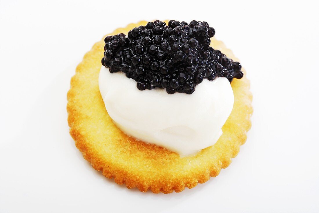 Caviar appetizer