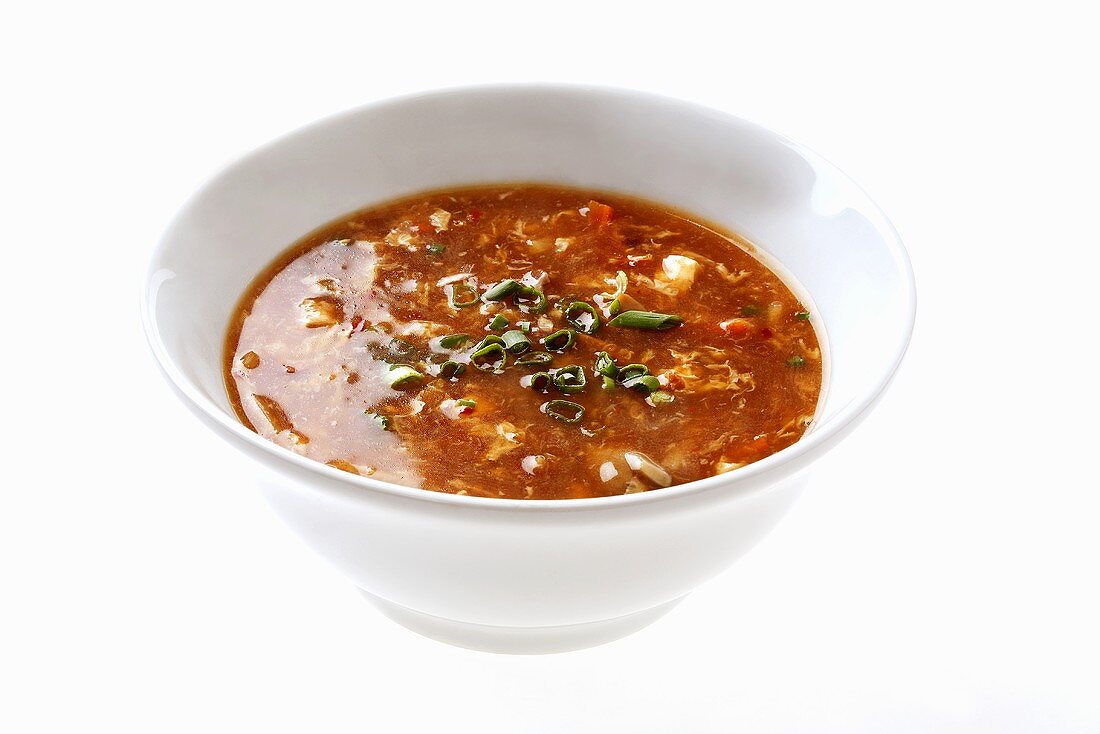 Spicy sour soup, China