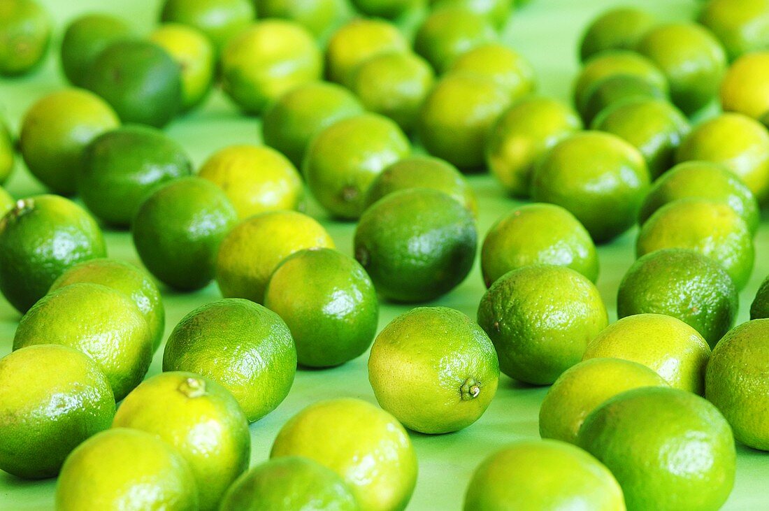 Limes, close-up