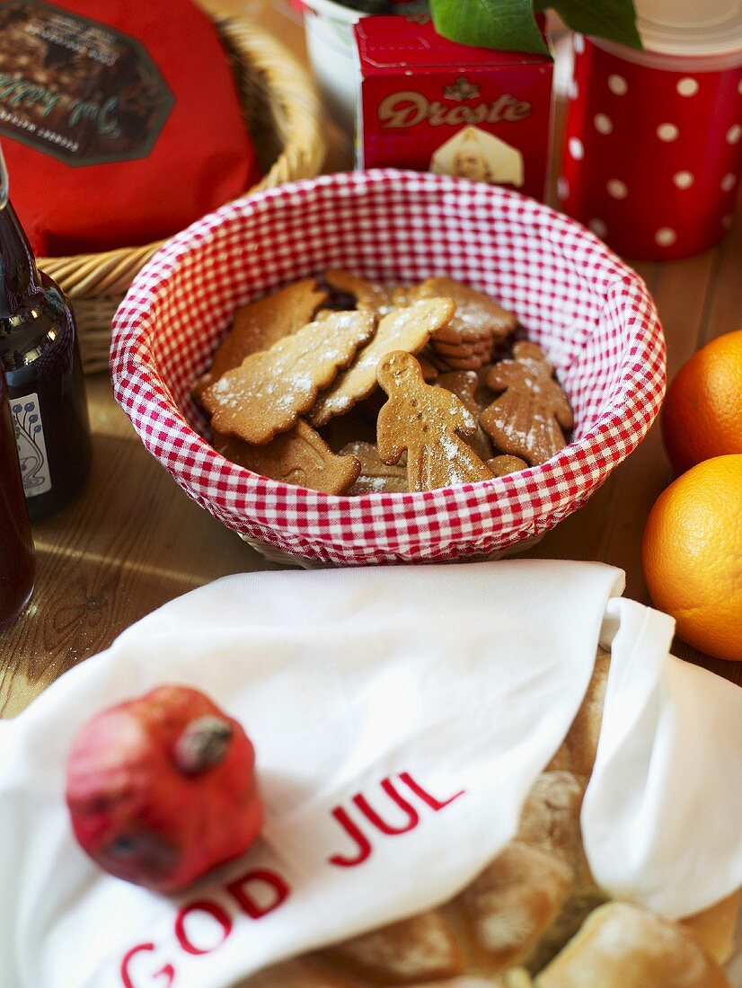 Weihnachtsplätzchen und Gebäck aus Schweden