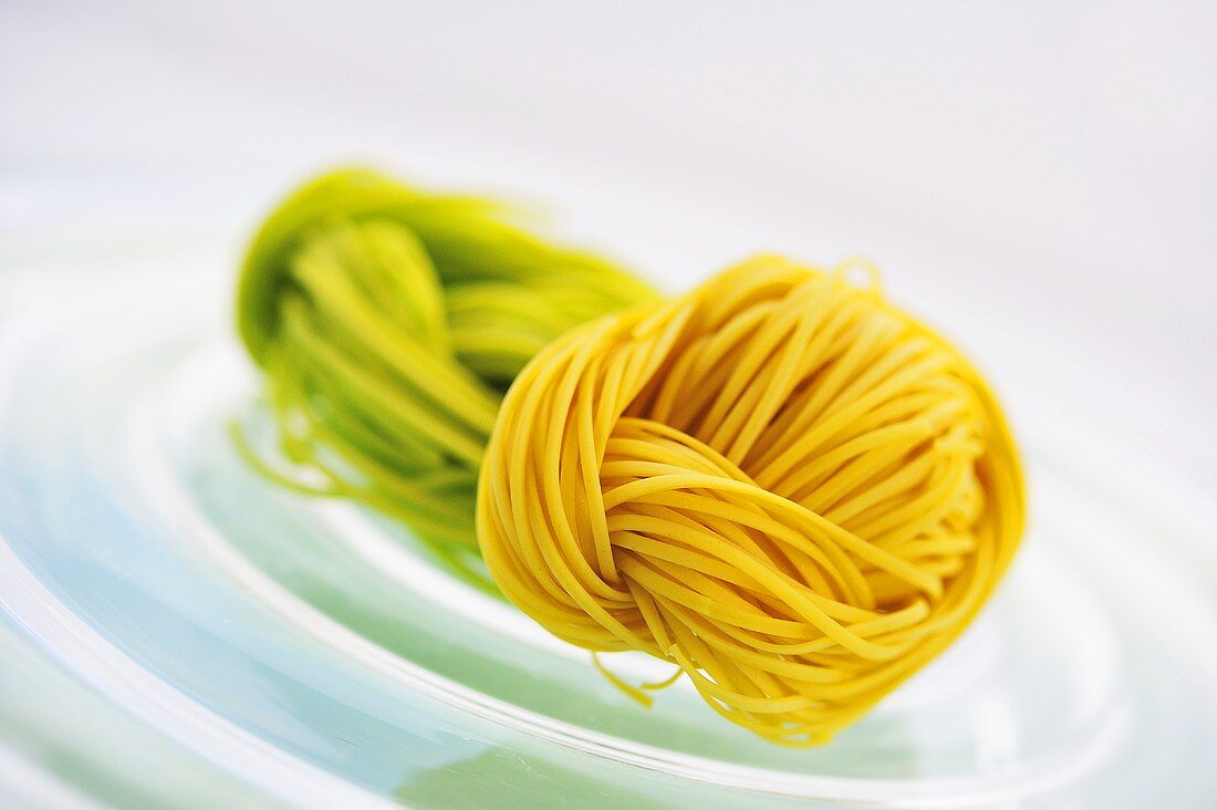 Raw pumpkin and broccoli pasta