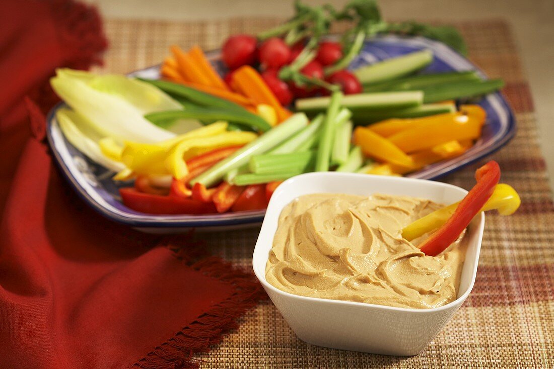 Crudite with Hummus