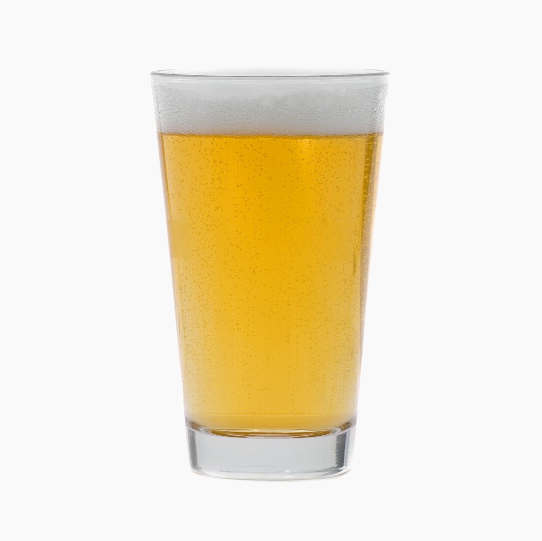 Glas helles Bier
