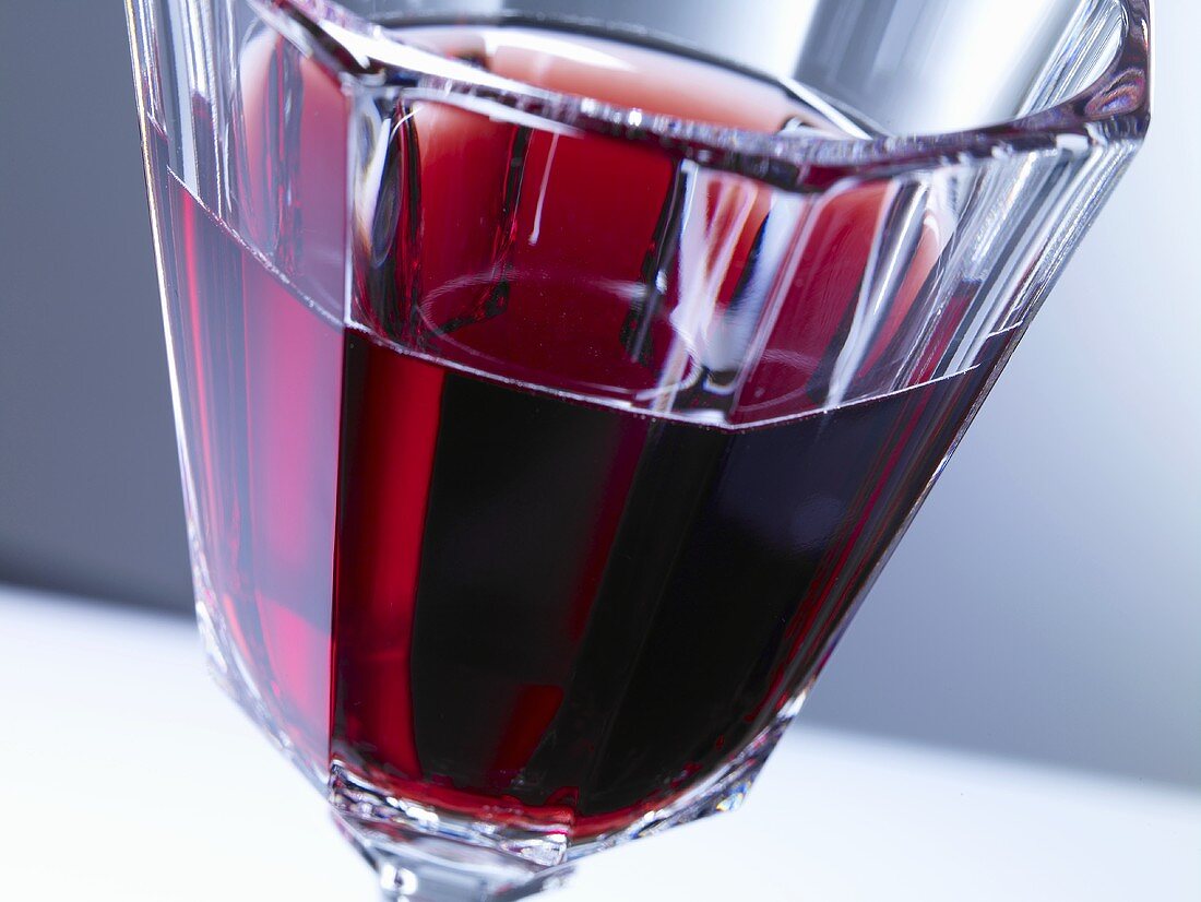 Ein Glas Rotwein