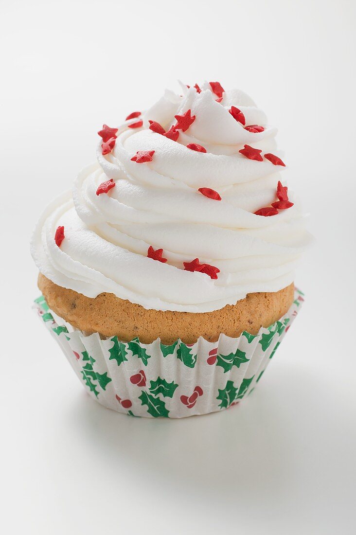 Cupcake für Weihnachten