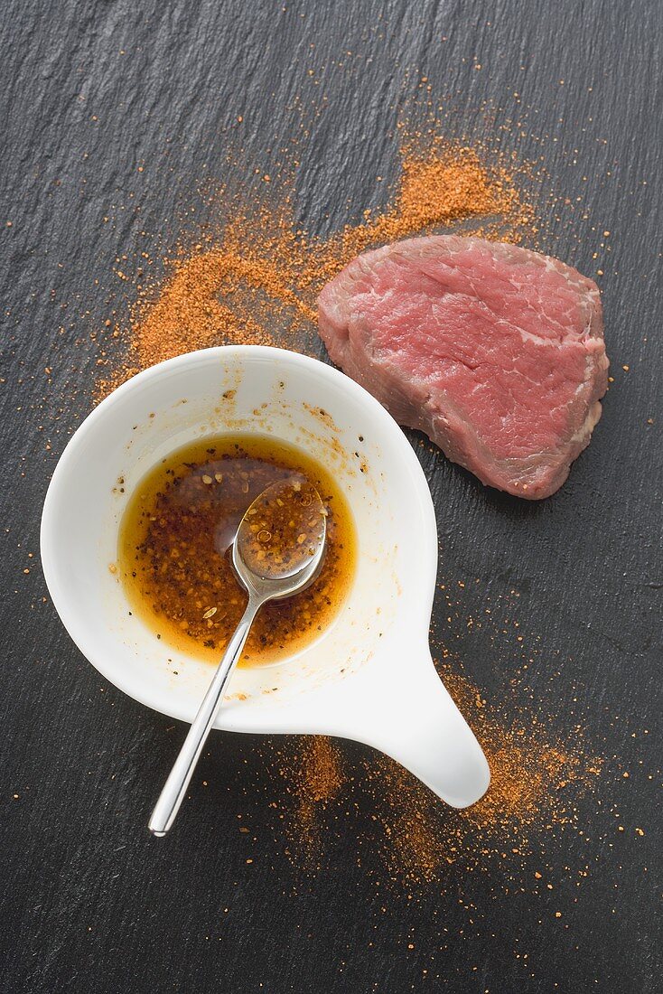 Marinade for beef steak