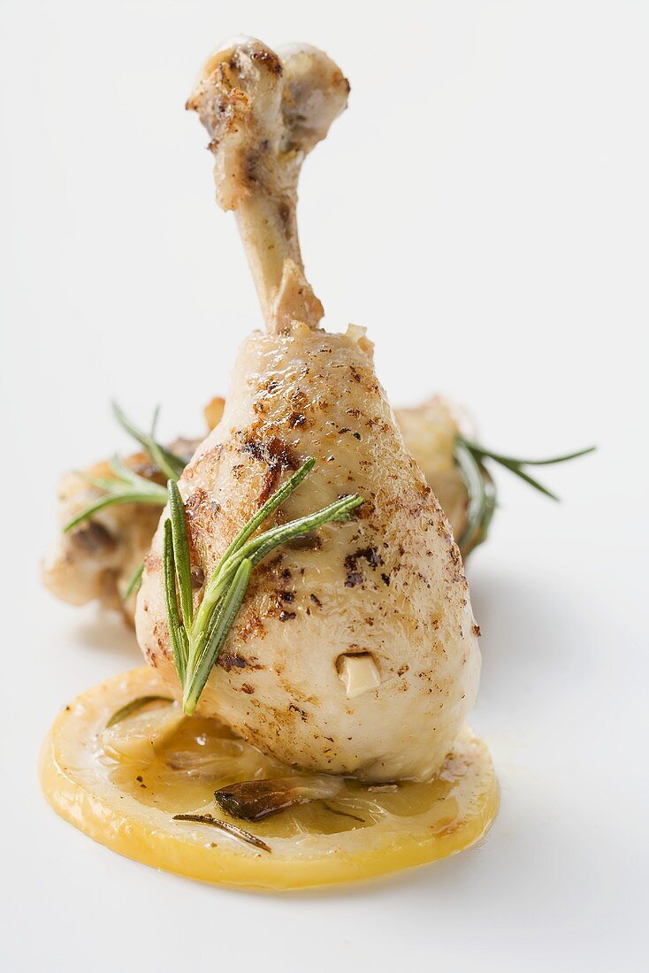 Lemon chicken with rosemary