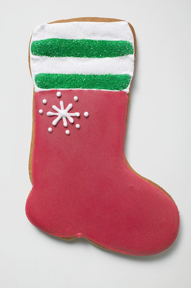 Christmas biscuit (red boot)