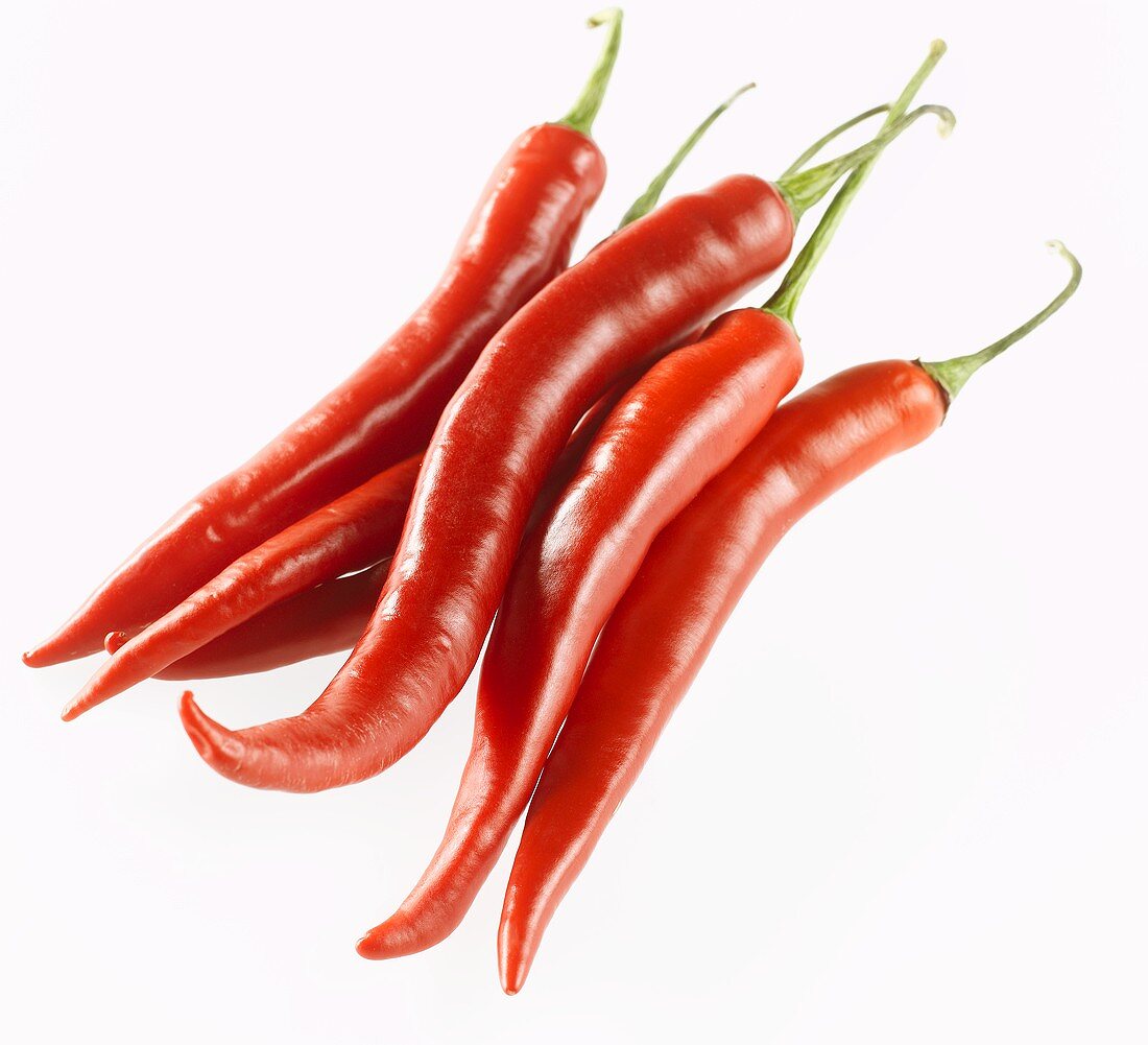 Several red chillies