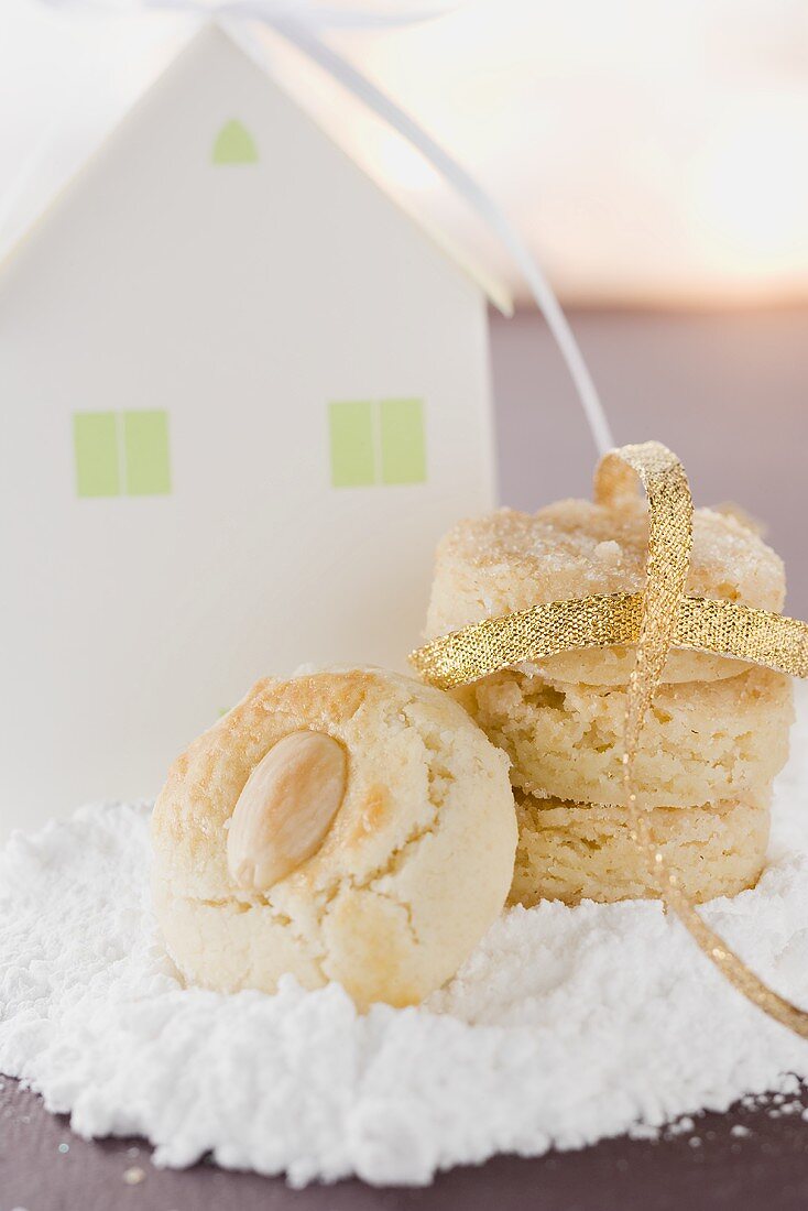 Almond biscuits for Christmas