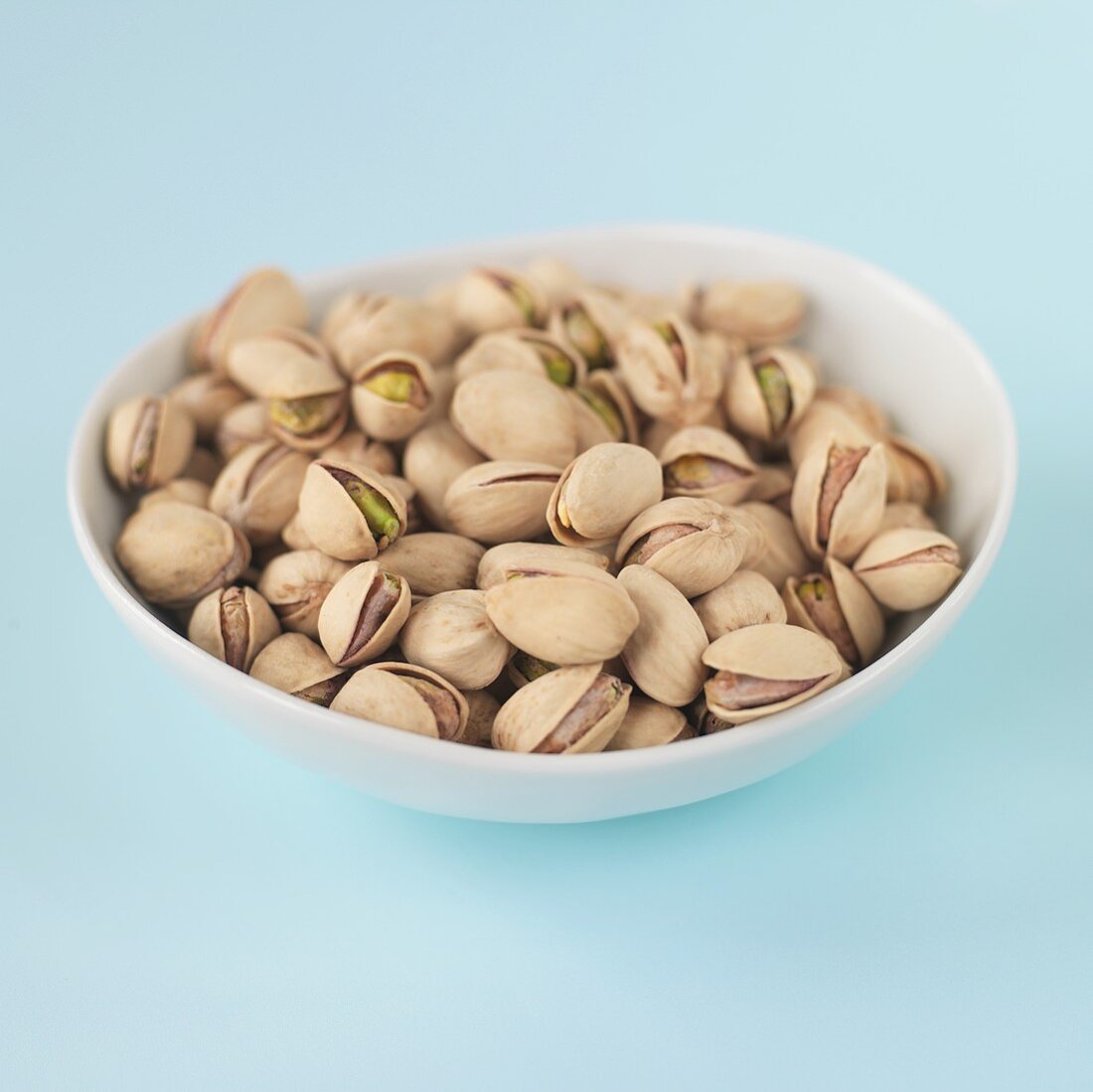 Pistachios in a dish