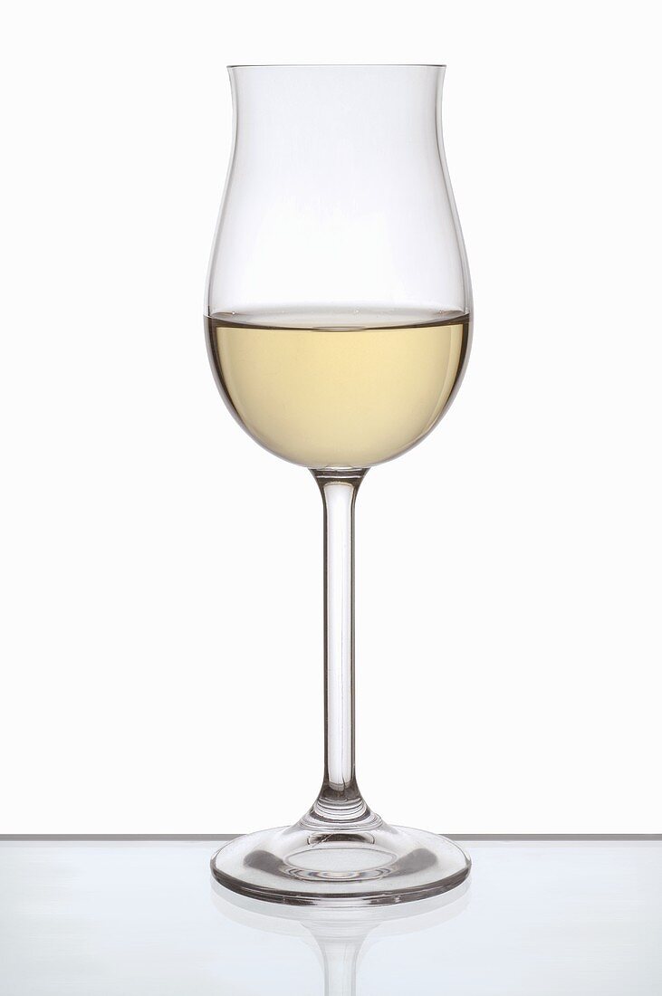 Glass of white wine