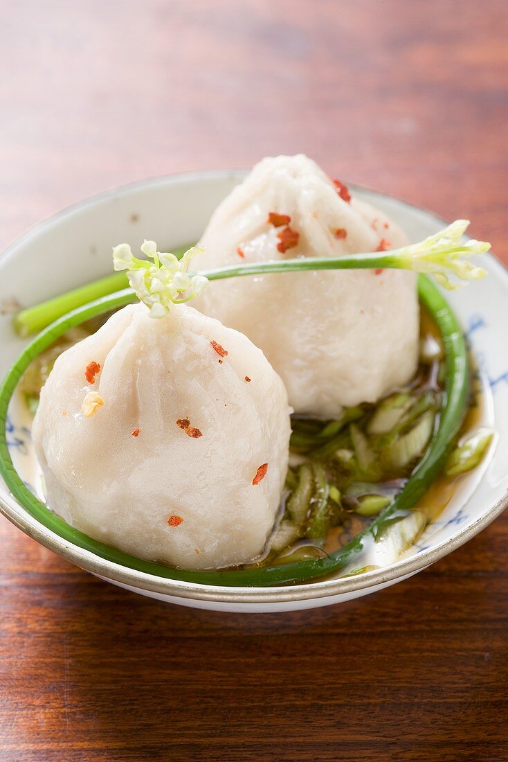 Dim Sum in pikanter Sauce (Asien)