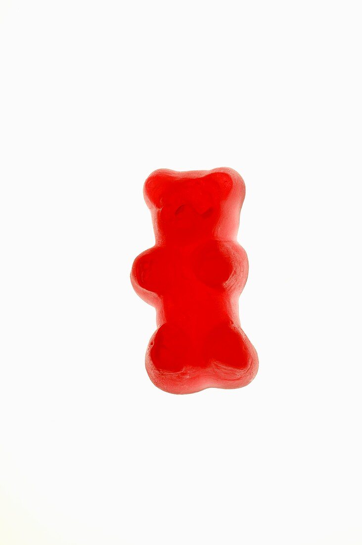 A red gummi bear