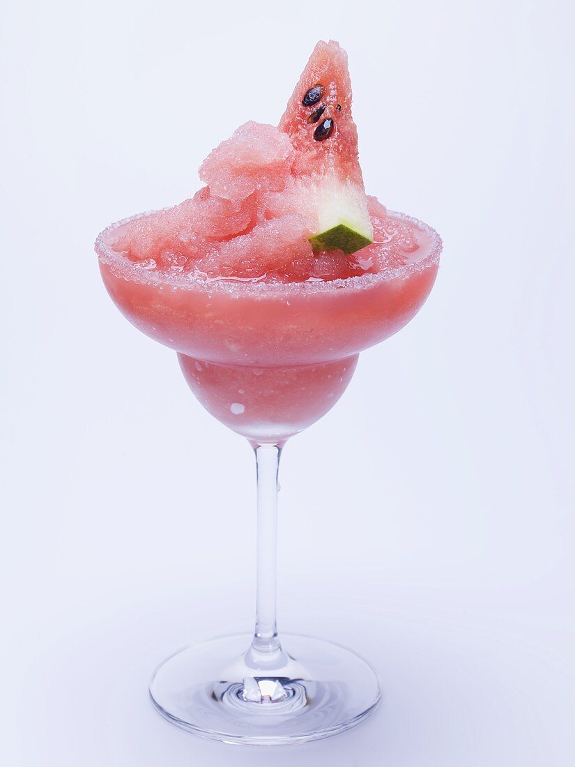Frozen Margarita with watermelon