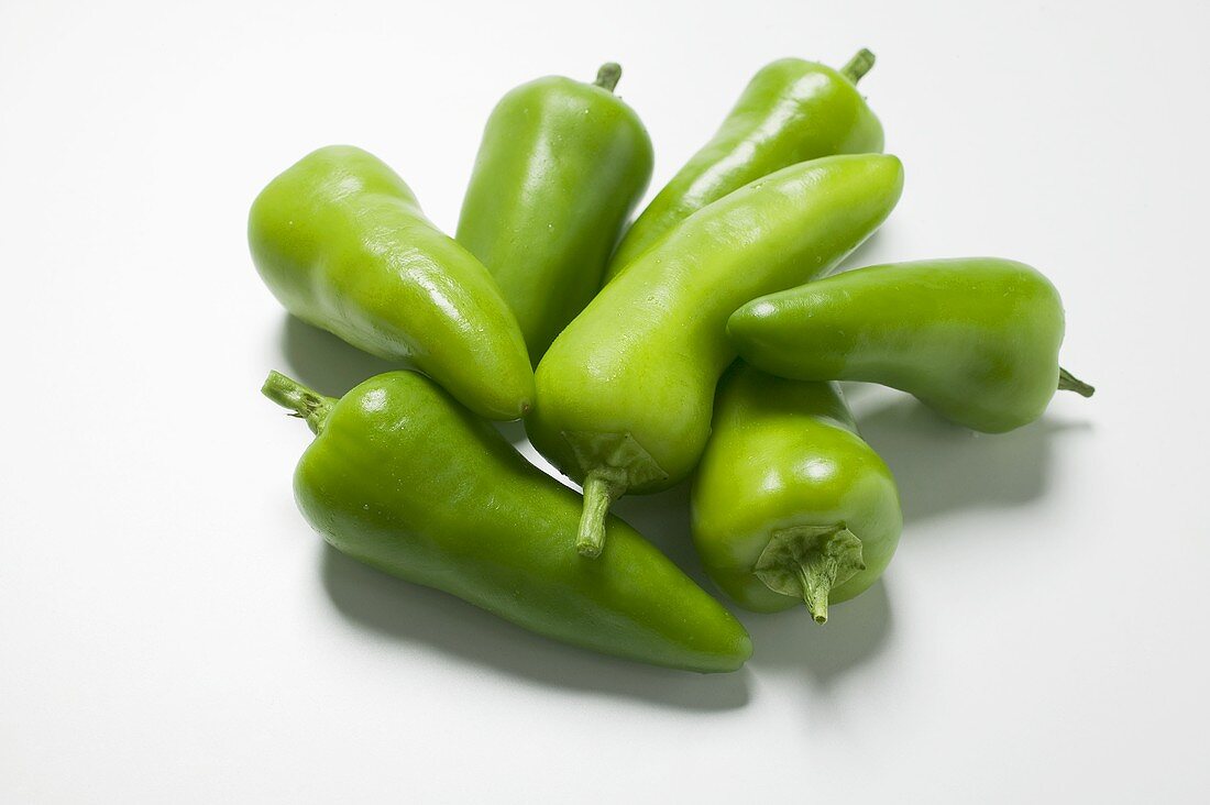 Several green chillies