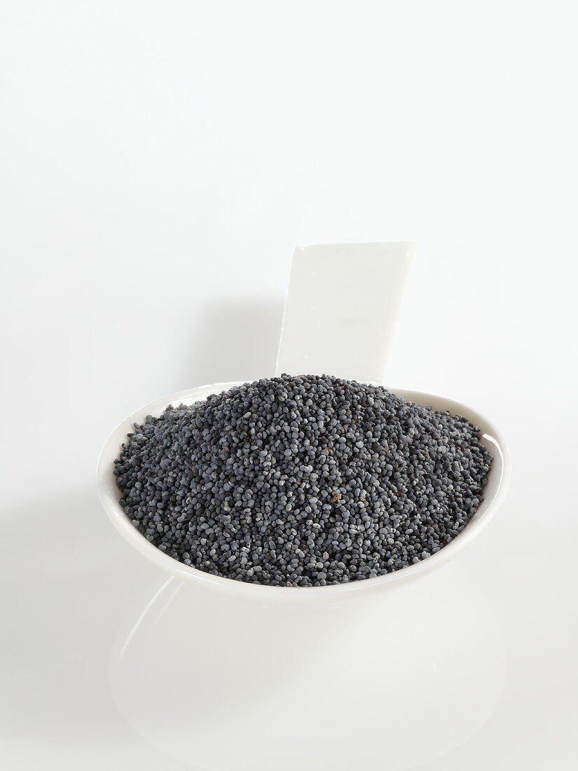 A spoonful of poppy seeds