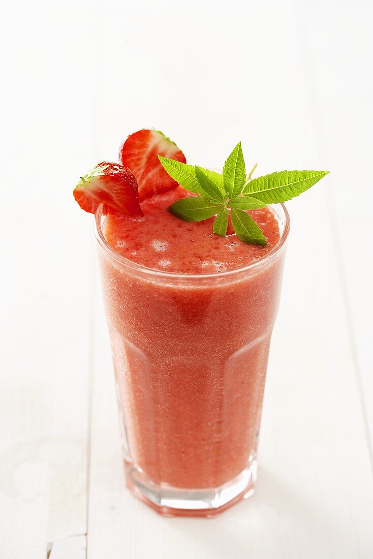 A strawberry shake