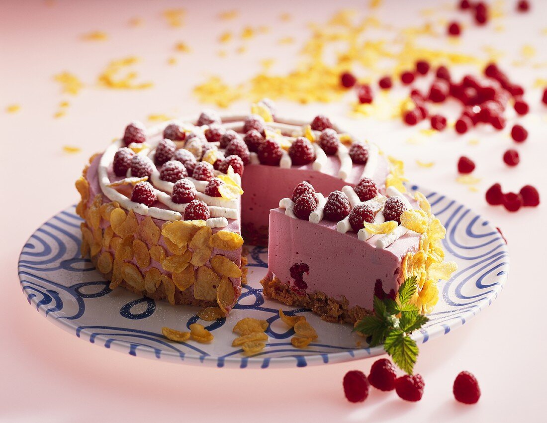 Raspberry cheesecake