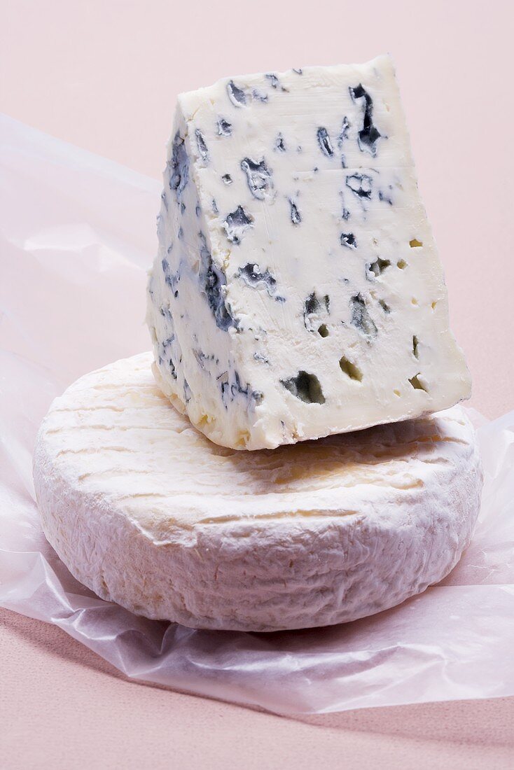 Weichkäse und Blauschimmelkäse