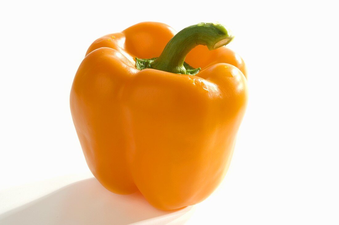 An orange pepper