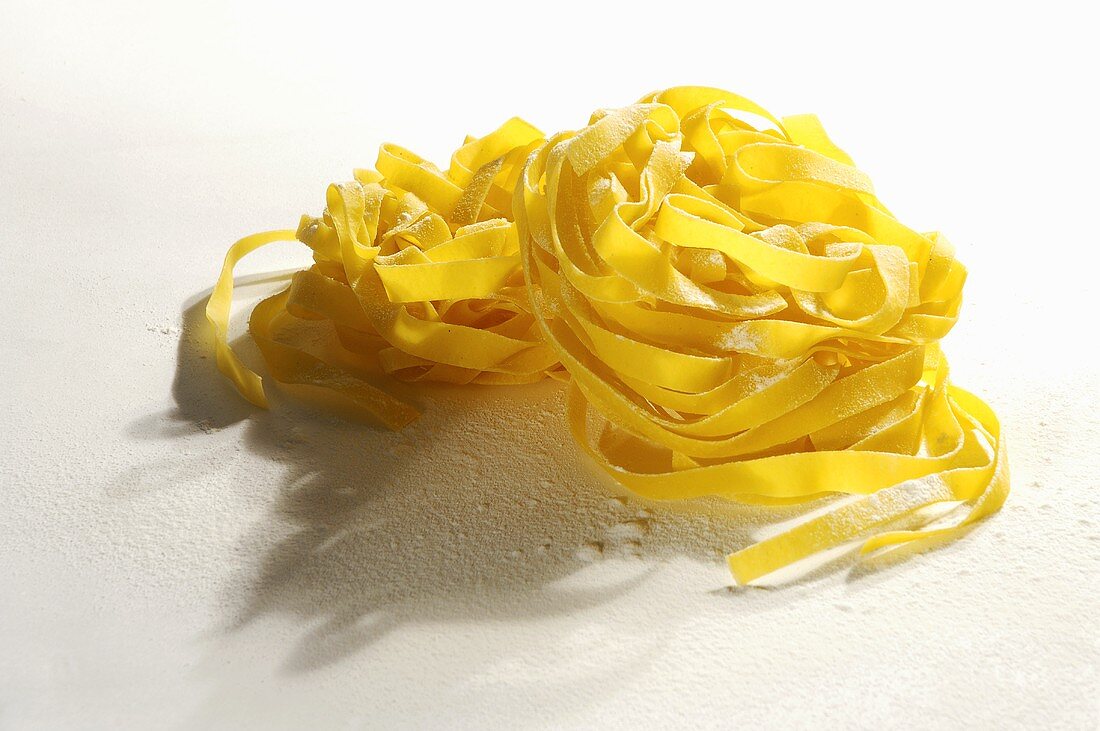 Fresh tagliatelle