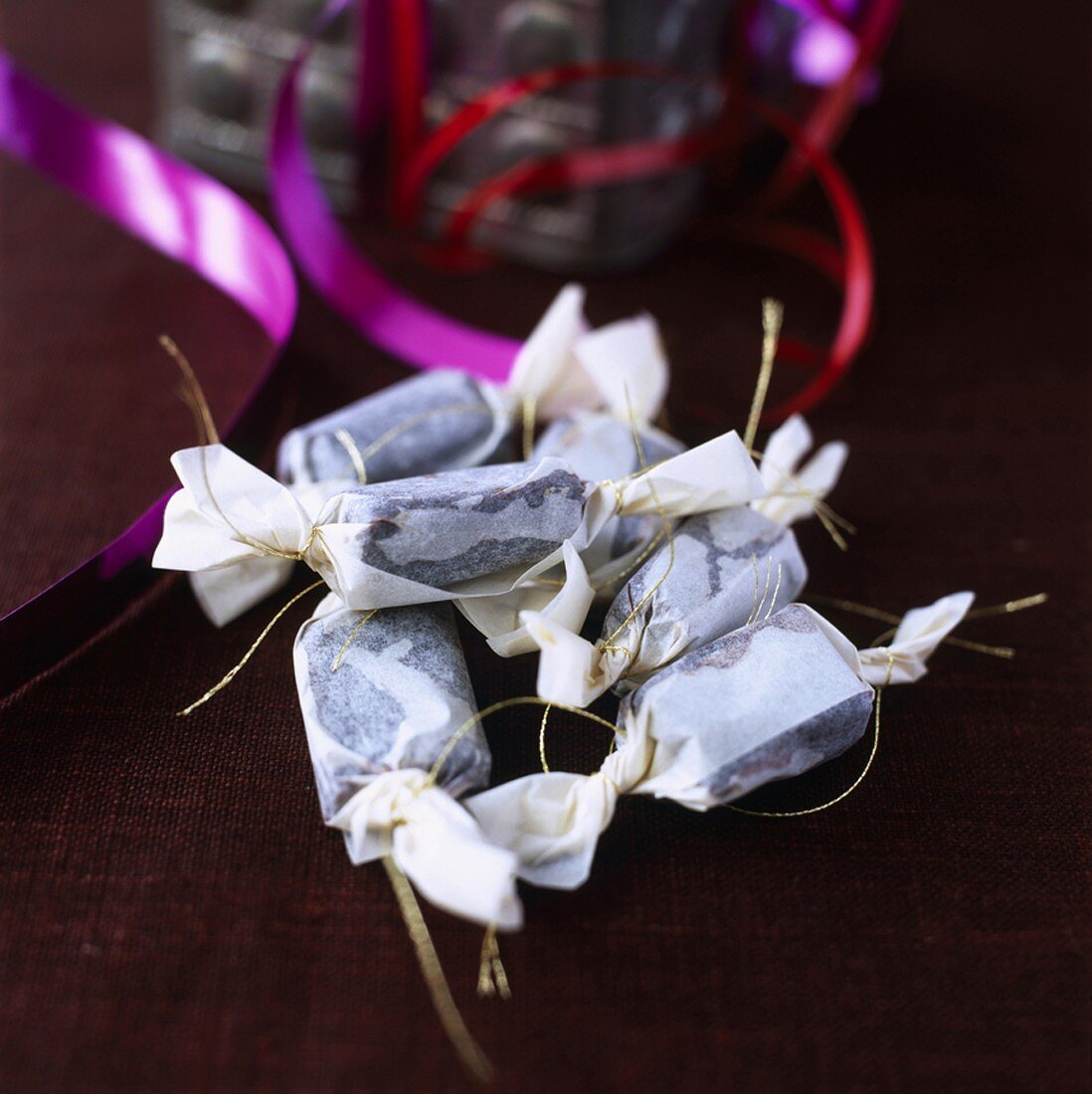 Home-made caramels for Christmas