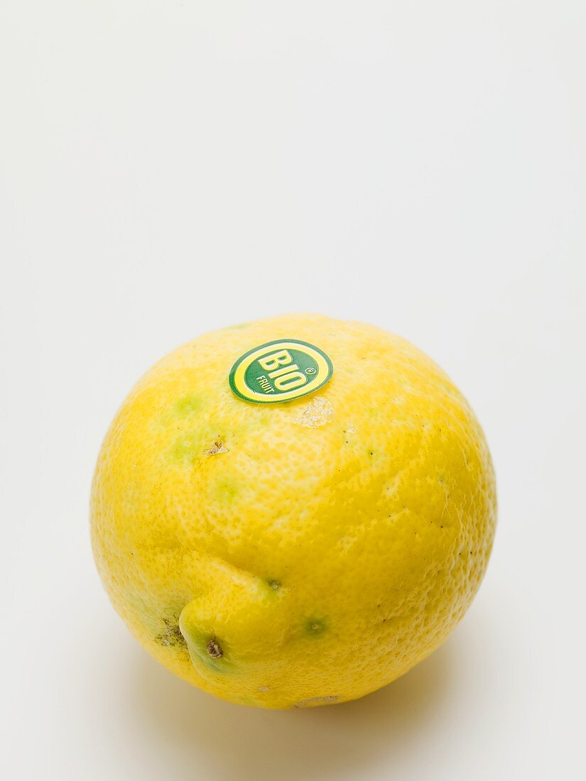 An organic lemon