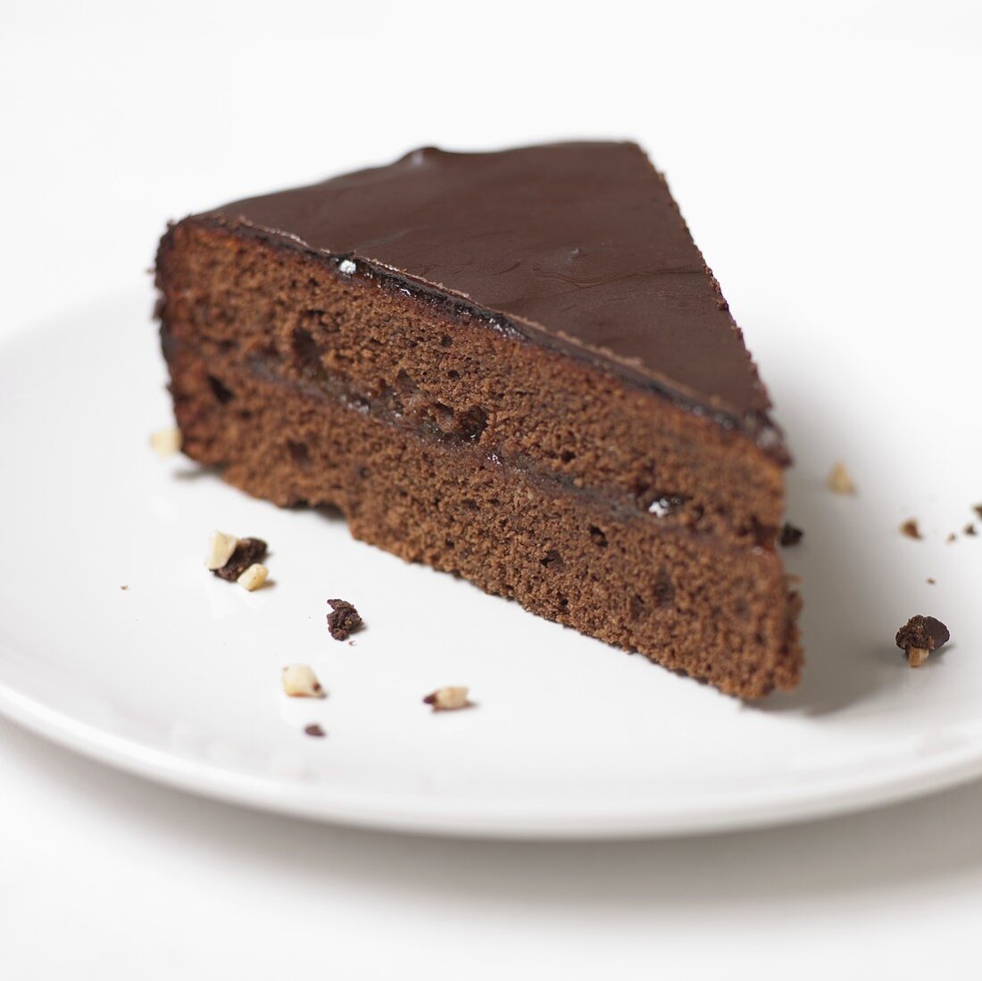 Ein Stück Sachertorte