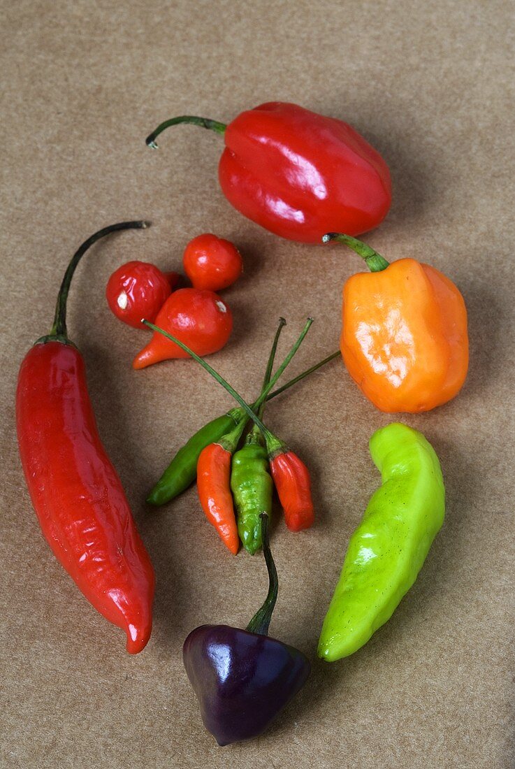 Assorted chillies