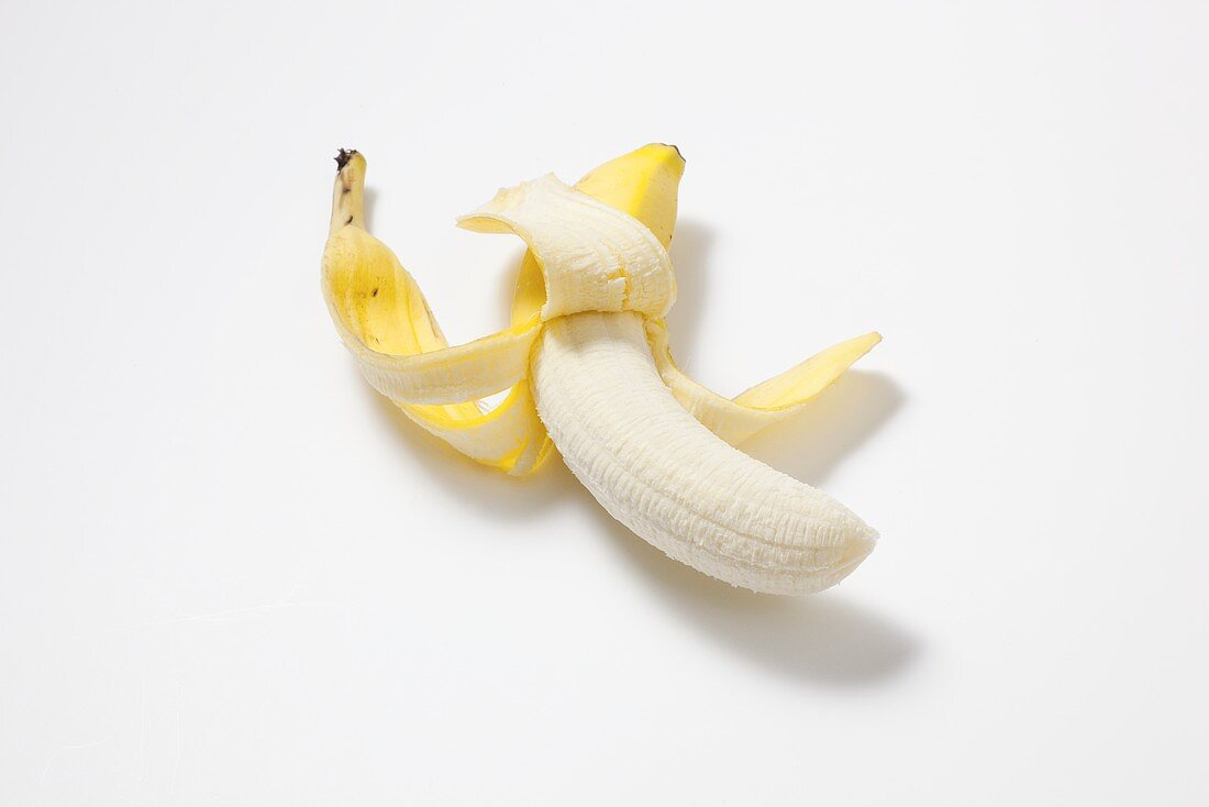 Geschälte Banane