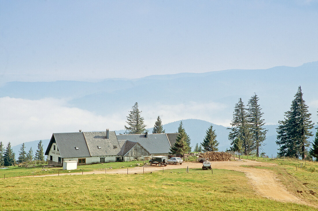 "Auberge du Schupferen", Gasthof in den Hochvogesen