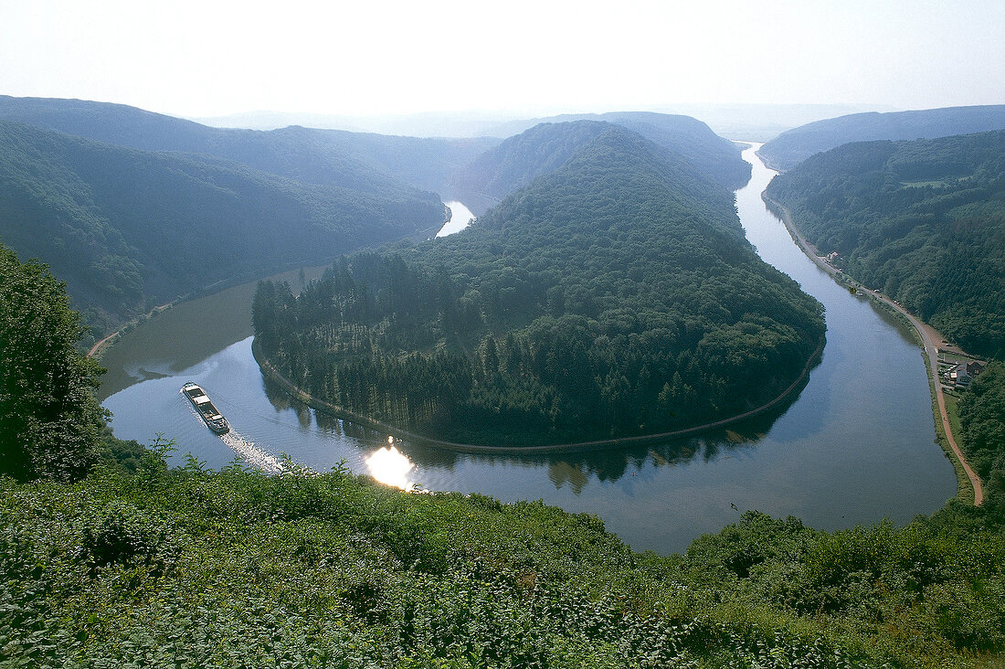 Saarschleife bei Mettbach 