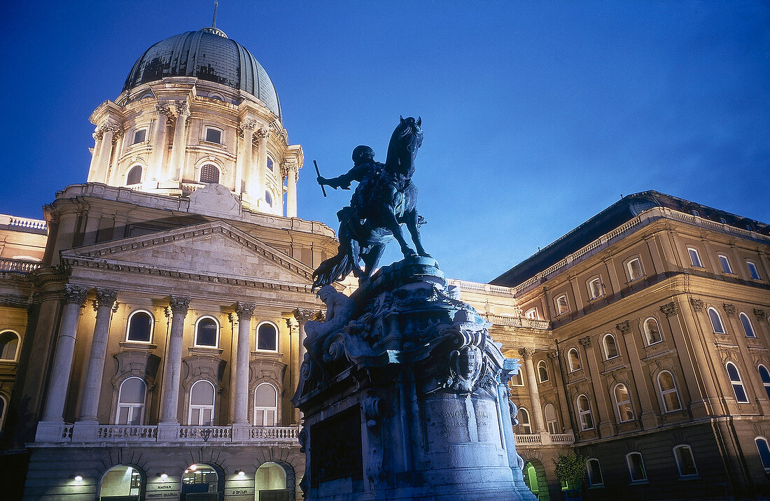 Burgpalast in Budapest 