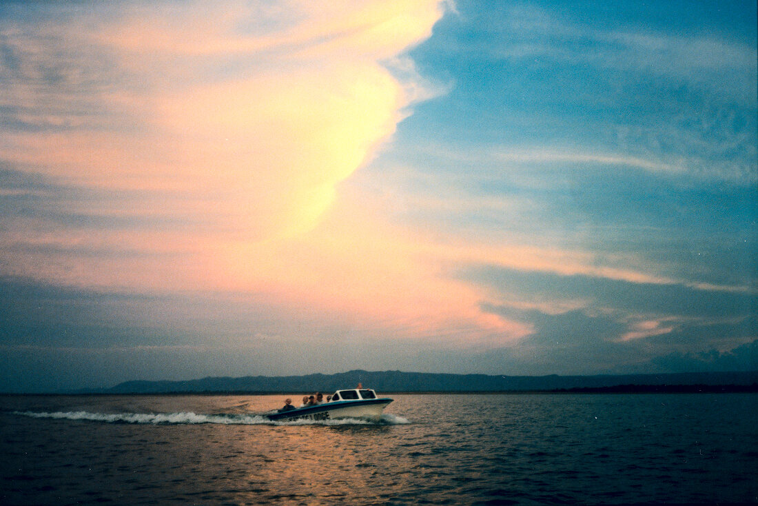 View of Lake Kariba in Zimbabwe