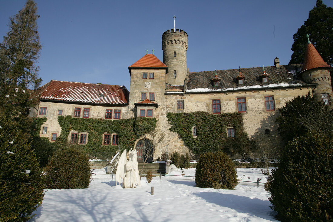 Schloss Hohenstein Restaurant im Schloss Hohenstein Gaststätte in Ahorn
