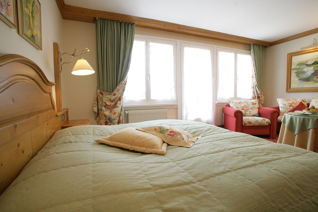 Bedroom in Hotel Adler, Baden-Wurttemberg, Germany