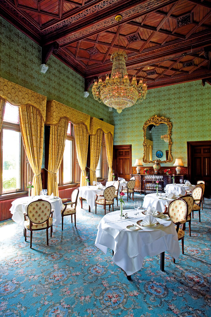 " Connaught Room " im Schlosshotel Ashford Castle, Irland
