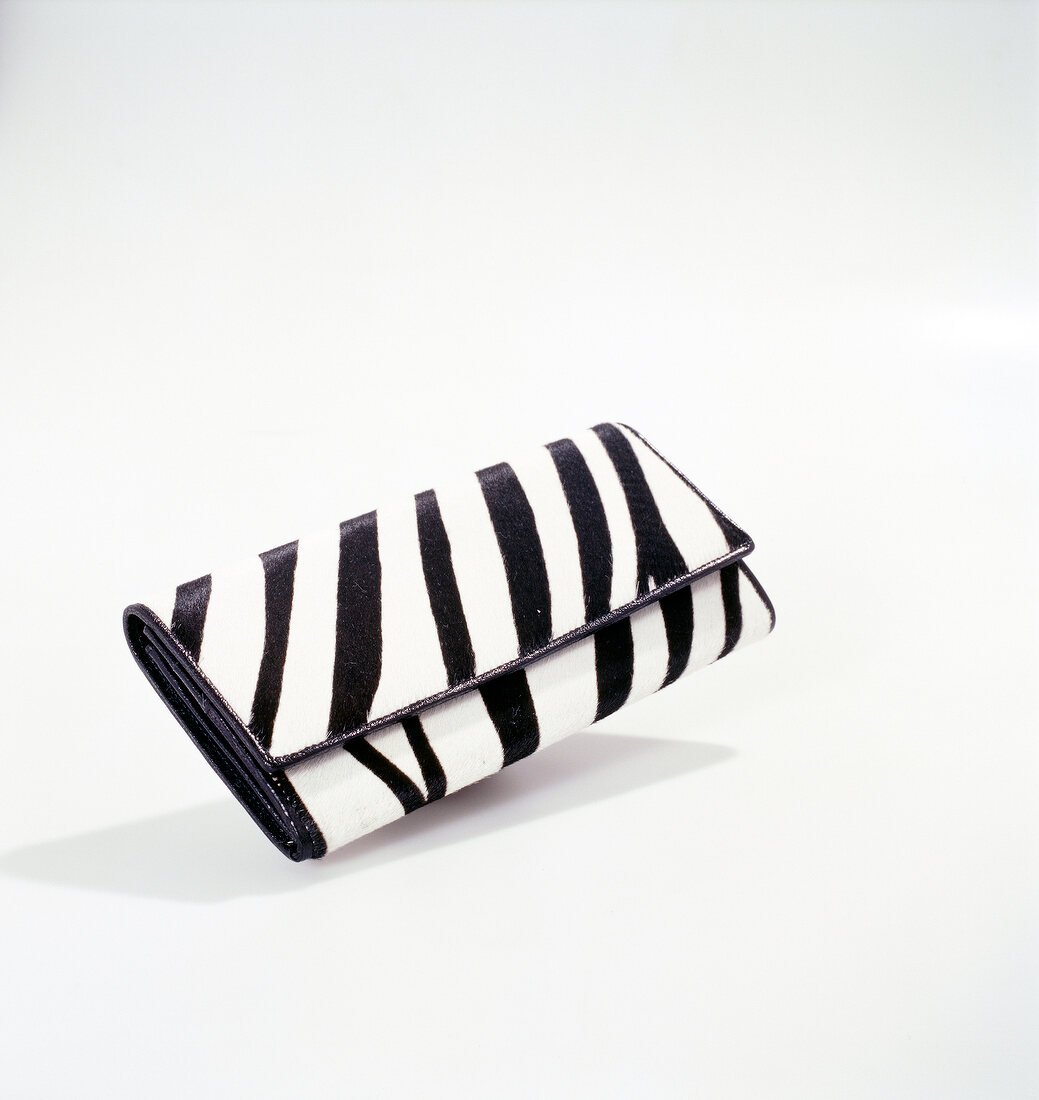 Zebra-Brieftasche v. Stephane Kélian schwarz-weiß