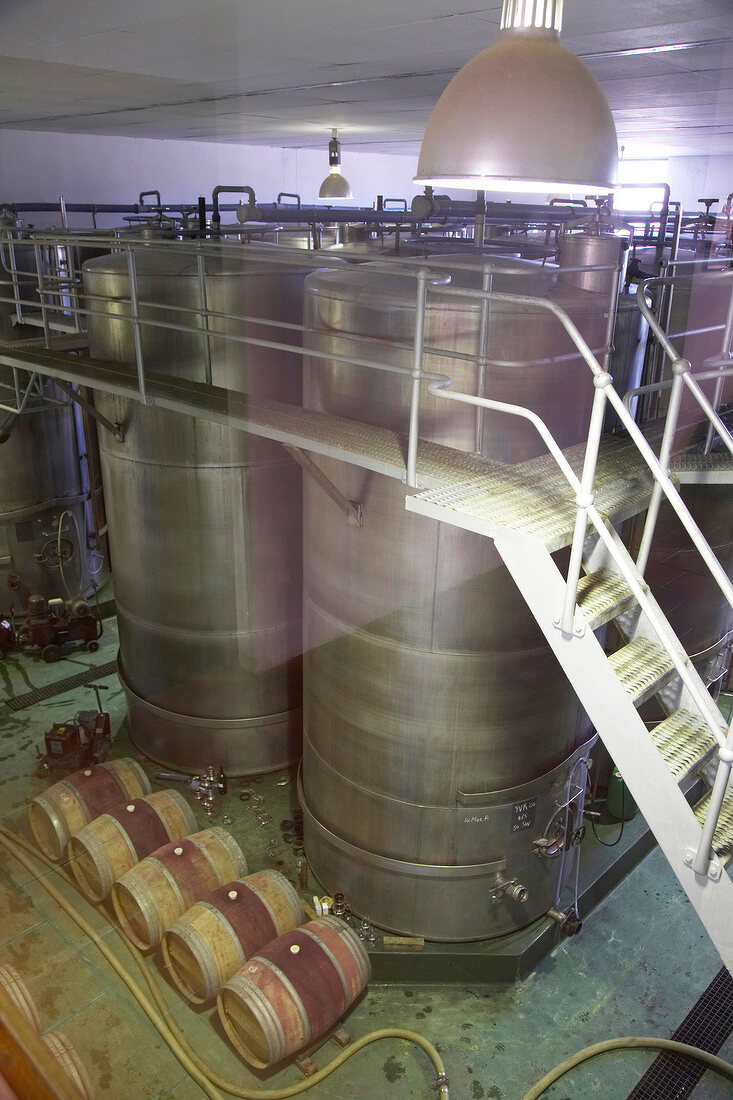 View of factory in DeWaal Wines, South Africa