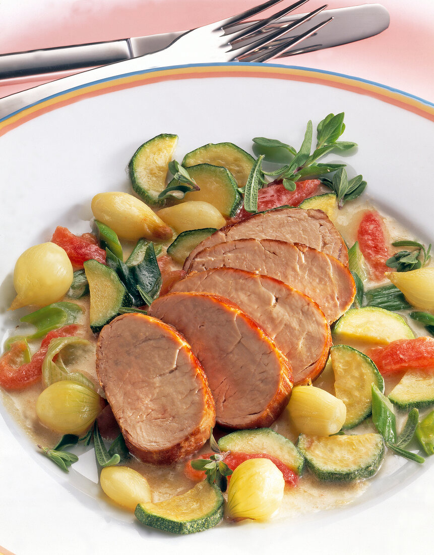 Mariniertes Schweinefilet 