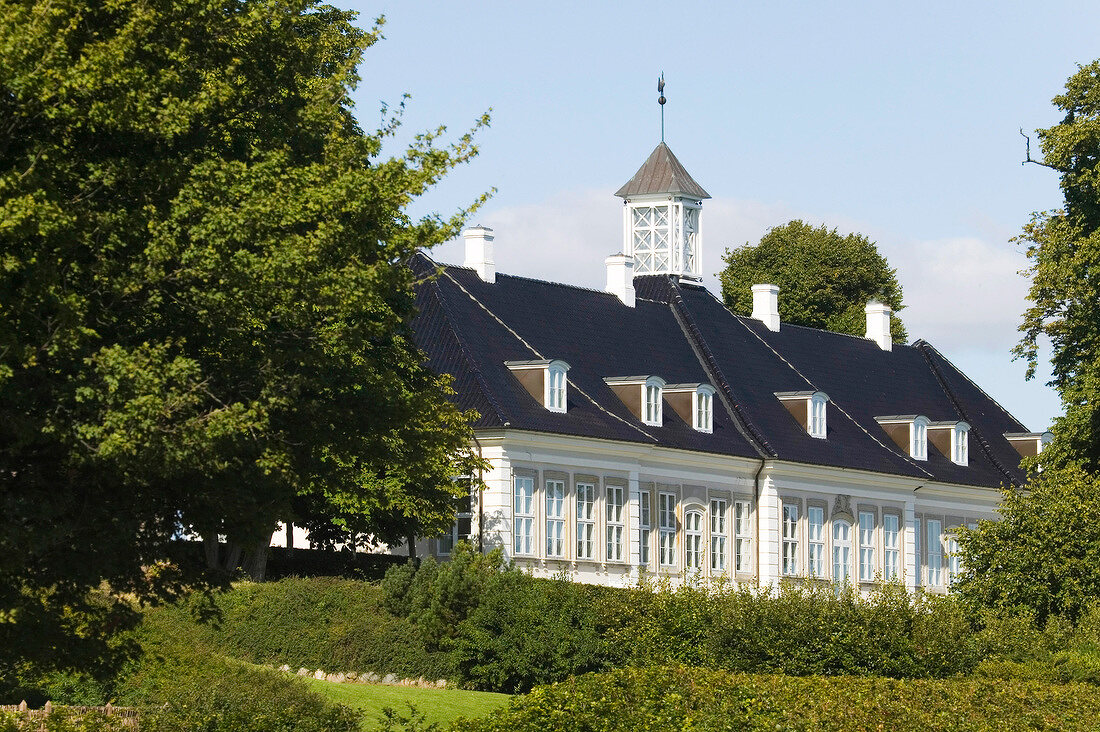 Sophienberg Slot Castle in Rungsted, Copenhagen, Denmark