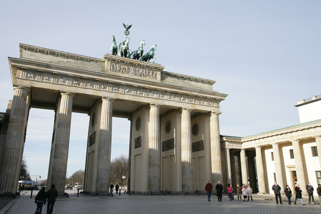 Brandenburger Tor in Berlin Deutschland