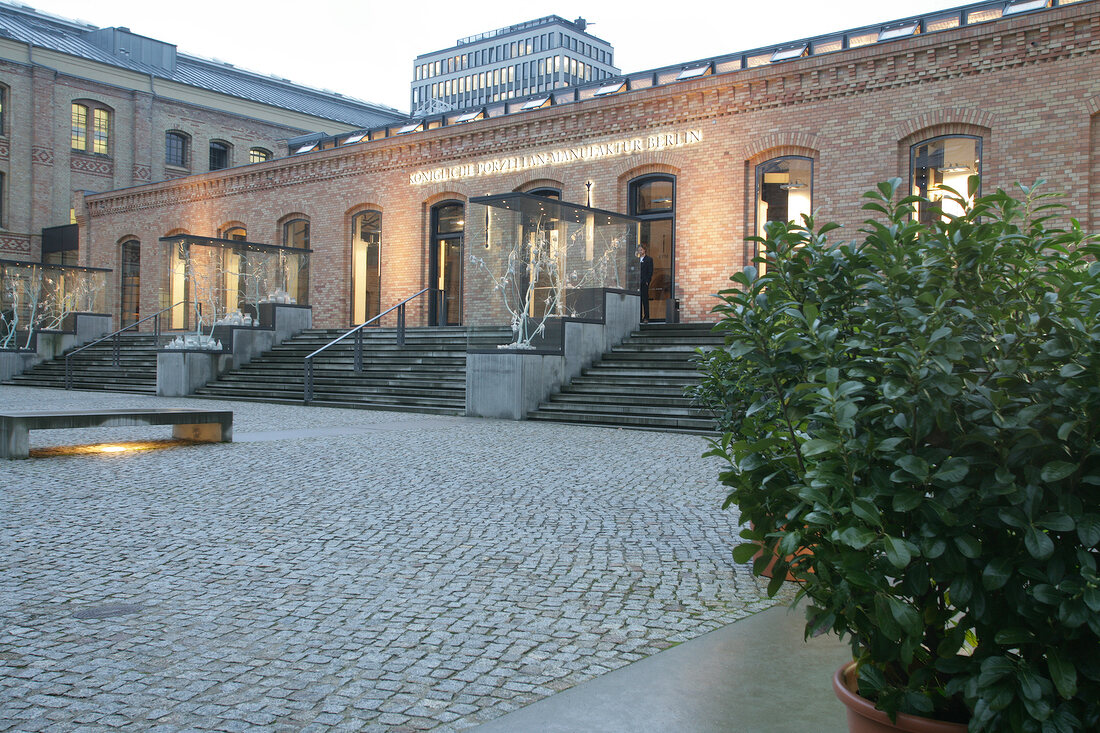 Königliche Porzellanmanufaktur KPM Geschäft in Berlin Deutschland