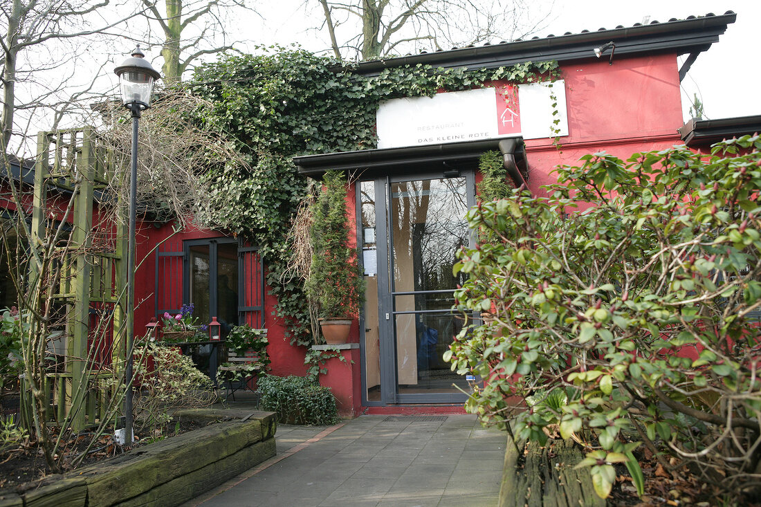 Das kleine Rote Restaurant in Hamburg Deutschland